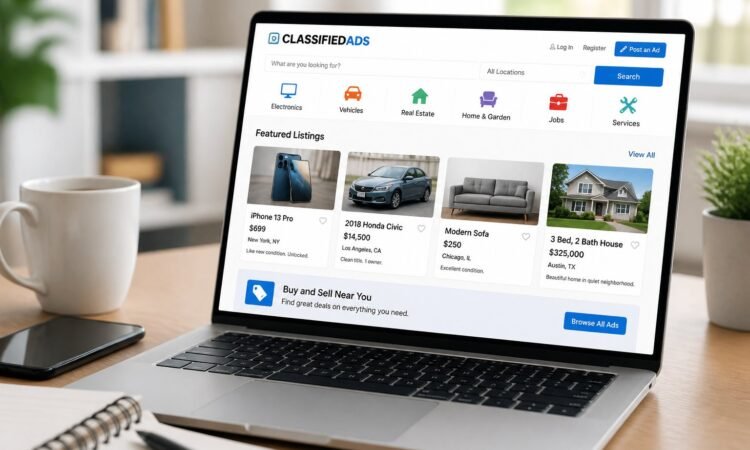 Online Classified Listings for Sale
