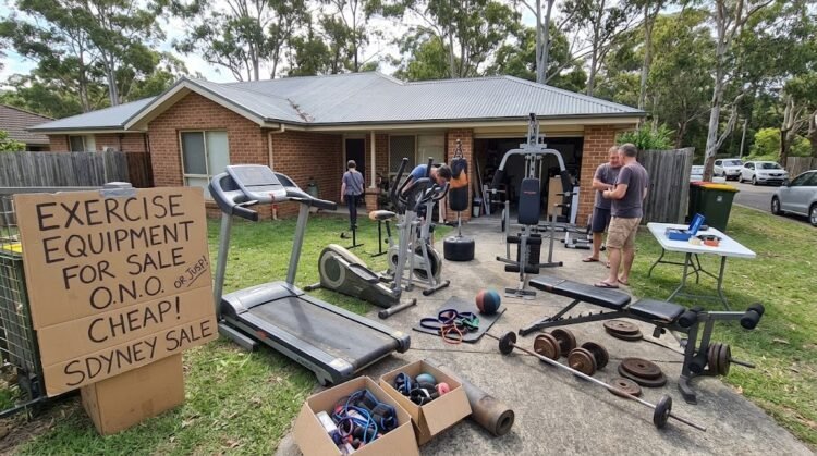 Second hand exercise equipment for sale sydney