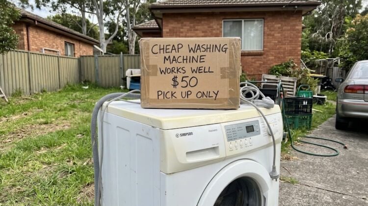 cheap washing machine sydney second hand