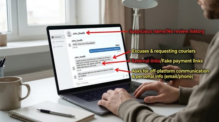 how to spot a fake buyer on a classifieds site