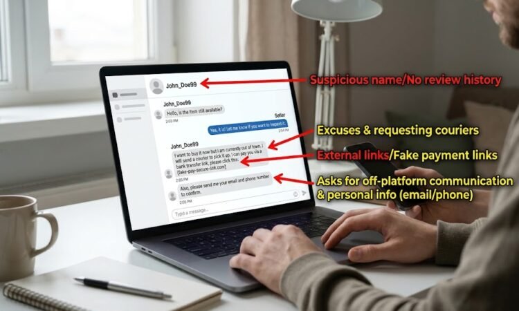 how to spot a fake buyer on a classifieds site