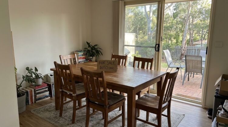 second hand dining table for sale canberra