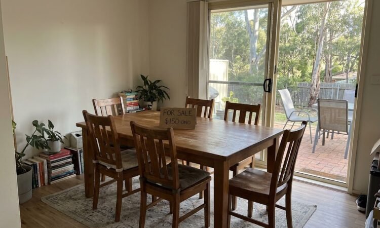 second hand dining table for sale canberra