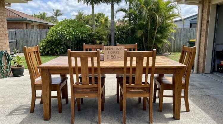 second hand dining table for sale gold coast