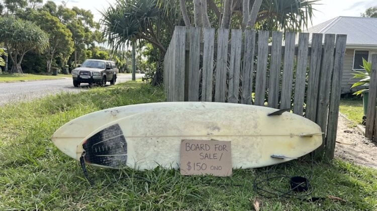 second hand surfboard for sale gold coast