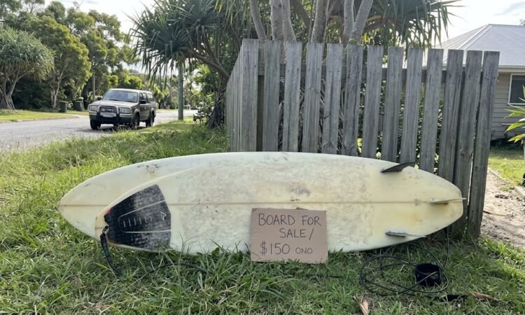 second hand surfboard for sale gold coast