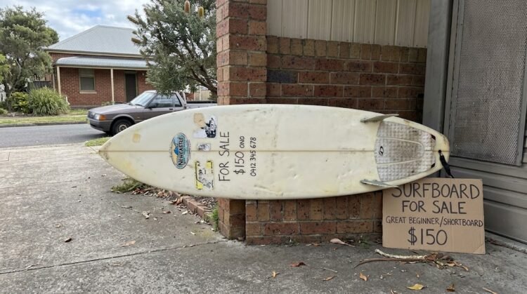 second hand surfboard for sale newcastle