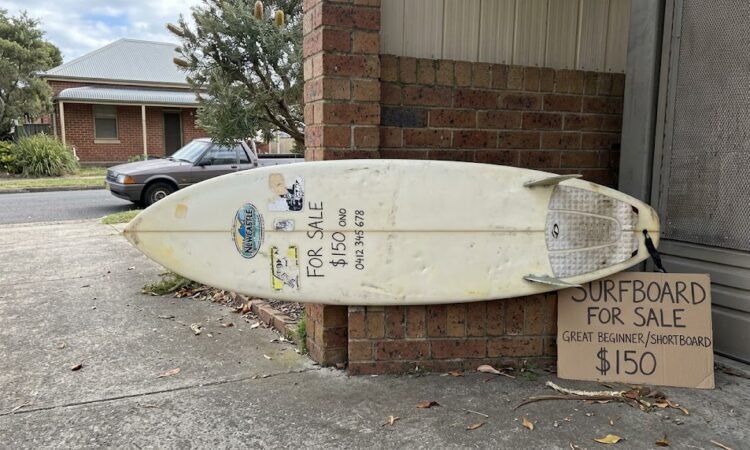 second hand surfboard for sale newcastle